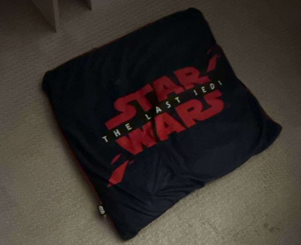Star Wars The Last Jedi Pillow 28in x 56in